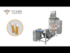 Machine d'emballage de sachets à bâton industriel à voies multiples avec balanceuse à voies multiples