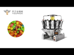 Machine de remplissage de bouteilles de bonbons en caoutchouc machine d'emballage de flacons de bonbons mous