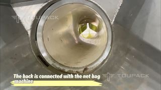 Machine d'emballage automatique de sacs en filet de pommes de terre